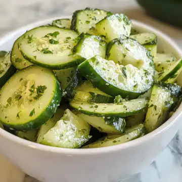 Jalapeno Popper Cucumber Salad Recipe taken with iphone 15 pro max --iw 2 --ar 4:5 --v 6.1 --raw