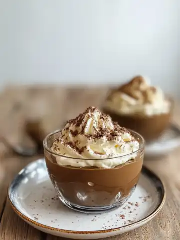 Koffiemousse Dessert Recipe taken with iphone 15 pro max --iw 2 --ar 4:5 --v 6.1 --raw