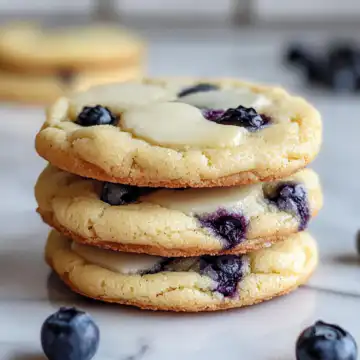 Lemon Blueberry Cheesecake Cookies Recipe taken with iphone 15 pro max --iw 2 --ar 4:5 --v 6.1 --raw
