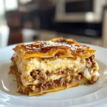 Lotus Biscoff Lasagne Recipe taken with iphone 15 pro max --iw 2 --ar 4:5 --v 6.1 --raw