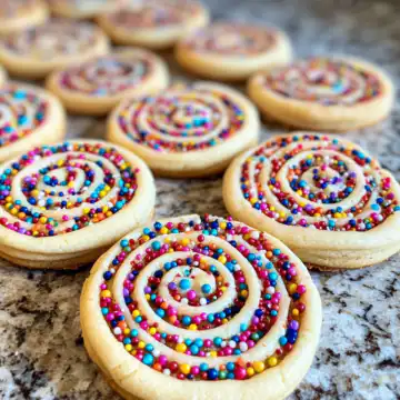Magical Spiral Cookies Recipe taken with iphone 15 pro max --iw 2 --ar 4:5 --v 6.1 --raw