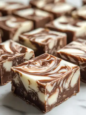 Marshmallow Swirl Fudge Recipe taken with iphone 15 pro max --iw 2 --ar 4:5 --v 6.1 --raw