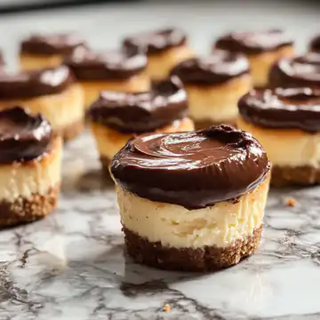 Mini Chocolate Cheesecake Bites Recipe taken with iphone 15 pro max --iw 2 --ar 4:5 --v 6.1 --raw