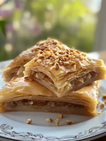 Moist Baklava Cake Recipe taken with iphone 15 pro max --iw 2 --ar 4:5 --v 6.1 --raw