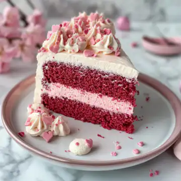 Mother's Day Pink Velvet Cake Recipe taken with iphone 15 pro max --iw 2 --ar 4:5 --v 6.1 --raw