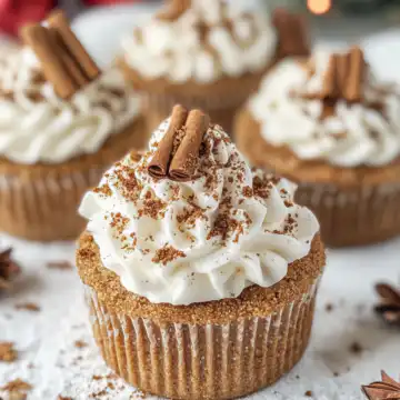 No-Bake Gingerbread Cheesecake Cups Recipe taken with iphone 15 pro max --iw 2 --ar 4:5 --v 6.1 --raw