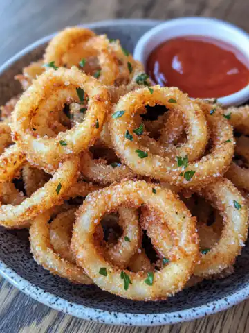 Onion Ring Chips Recipe taken with iphone 15 pro max --iw 2 --ar 4:5 --v 6.1 --raw