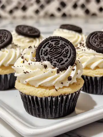 Oreo Cheesecake Cookie Cups Recipe taken with iphone 15 pro max --iw 2 --ar 4:5 --v 6.1 --raw
