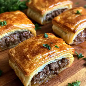 Perfect Mini Beef Wellington Bites Recipe taken with iphone 15 pro max --iw 2 --ar 4:5 --v 6.1 --raw