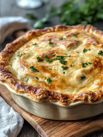 Perfect Pizza Pot Pie Recipe taken with iphone 15 pro max --iw 2 --ar 4:5 --v 6.1 --raw
