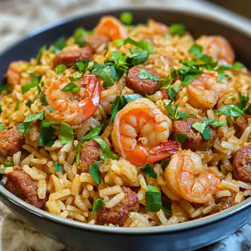 Quick and Delicious Shrimp Sausage Dirty Rice Recipe taken with iphone 15 pro max --iw 2 --ar 4:5 --v 6.1 --raw