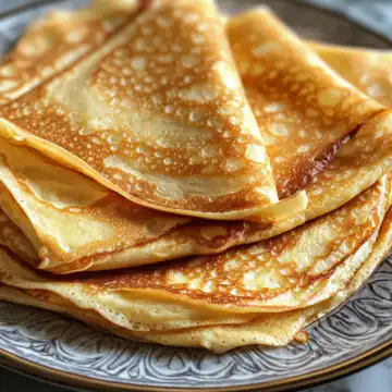 Quick and Easy Crepe Recipe taken with iphone 15 pro max --iw 2 --ar 4:5 --v 6.1 --raw