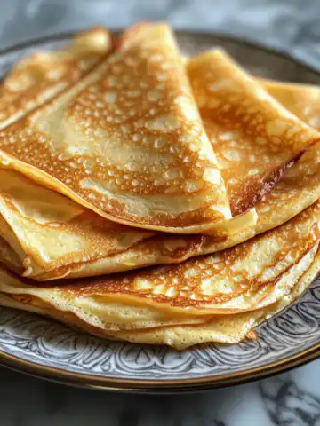 Quick and Easy Crepe Recipe taken with iphone 15 pro max --iw 2 --ar 4:5 --v 6.1 --raw