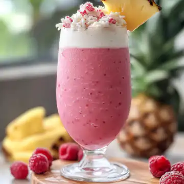 Raspberry Colada Twist Recipe taken with iphone 15 pro max --iw 2 --ar 4:5 --v 6.1 --raw