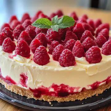 Raspberry Lemon Cheesecake Recipe taken with iphone 15 pro max --iw 2 --ar 4:5 --v 6.1 --raw