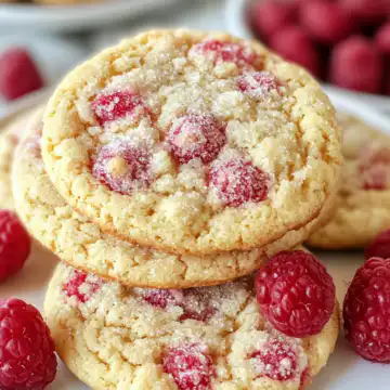 Raspberry Sugar Cookies Recipe taken with iphone 15 pro max --iw 2 --ar 4:5 --v 6.1 --raw