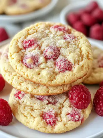 Raspberry Sugar Cookies Recipe taken with iphone 15 pro max --iw 2 --ar 4:5 --v 6.1 --raw