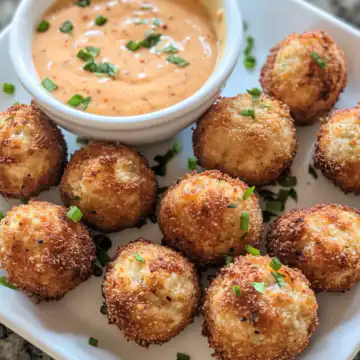 Reuben Balls with Spicy Thousand Island Dipping Sauce Recipe taken with iphone 15 pro max --iw 2 --ar 4:5 --v 6.1 --raw