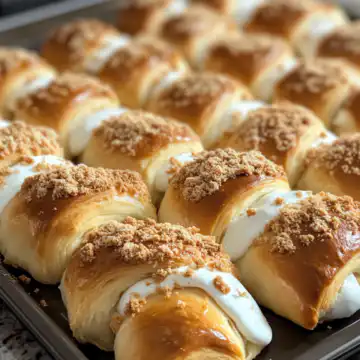 S'mores Crescent Rolls Recipe taken with iphone 15 pro max --iw 2 --ar 4:5 --v 6.1 --raw