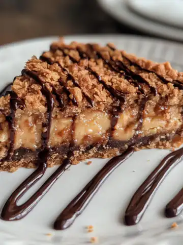Samoas Cookie Pie Recipe taken with iphone 15 pro max --iw 2 --ar 4:5 --v 6.1 --raw