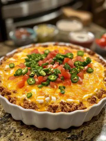 Spicy Crispy Texas Trash Dip Recipe taken with iphone 15 pro max --iw 2 --ar 4:5 --v 6.1 --raw