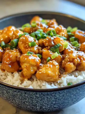 Spicy Honey Ginger Mongolian Chicken Recipe taken with iphone 15 pro max --iw 2 --ar 4:5 --v 6.1 --raw