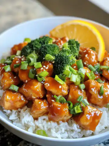 Spicy Orange Chicken Recipe taken with iphone 15 pro max --iw 2 --ar 4:5 --v 6.1 --raw