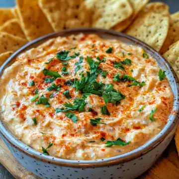 Spicy Sailor’s Dip Recipe taken with iphone 15 pro max --iw 2 --ar 4:5 --v 6.1 --raw