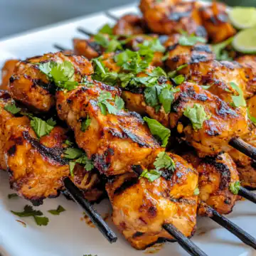 Spicy Thai Grilled Peanut Chicken Recipe taken with iphone 15 pro max --iw 2 --ar 4:5 --v 6.1 --raw