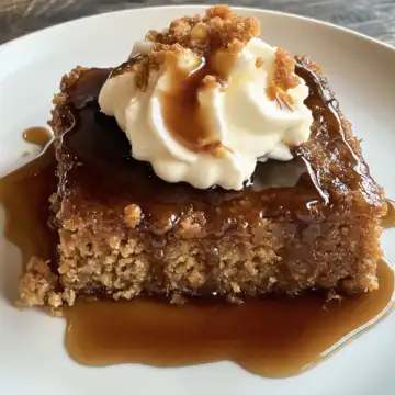 Sticky Toffee Pudding Recipe taken with iphone 15 pro max --iw 2 --ar 4:5 --v 6.1 --raw
