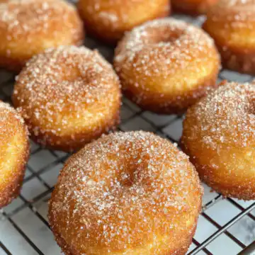 Sweet Churro Donut Bites Recipe taken with iphone 15 pro max --iw 2 --ar 4:5 --v 6.1 --raw
