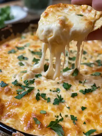 The Cheese Dip That Will Make You Famous Recipe taken with iphone 15 pro max --iw 2 --ar 4:5 --v 6.1 --raw