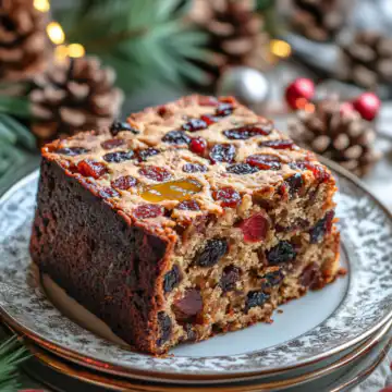 Traditional Fruitcake Recipe taken with iphone 15 pro max --iw 2 --ar 4:5 --v 6.1 --raw