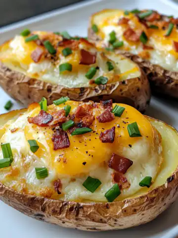 Twice Baked Loaded Breakfast Potatoes Recipe taken with iphone 15 pro max --iw 2 --ar 4:5 --v 6.1 --raw