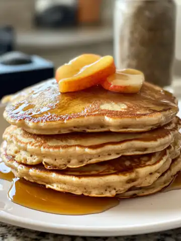 Vanilla Cinnamon Buttermilk Pancakes Recipe taken with iphone 15 pro max --iw 2 --ar 4:5 --v 6.1 --raw