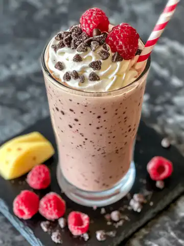 Winter Wonderland Smoothie Recipe taken with iphone 15 pro max --iw 2 --ar 4:5 --v 6.1 --raw