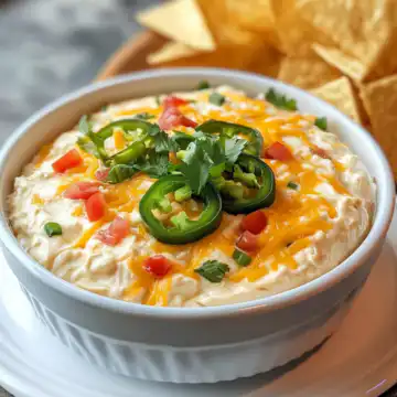 Zesty Crockpot Jalapeño Cream Cheese Dip Recipe taken with iphone 15 pro max --iw 2 --ar 4:5 --v 6.1 --raw
