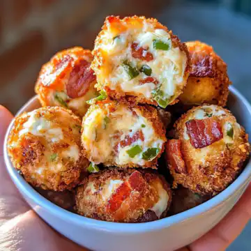 Bacon Jalapeño Popper Cheese Balls Recipe taken with iphone 15 pro max --iw 2 --ar 4:5 --v 6.1 --raw