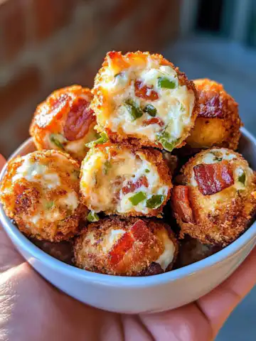 Bacon Jalapeño Popper Cheese Balls Recipe taken with iphone 15 pro max --iw 2 --ar 4:5 --v 6.1 --raw