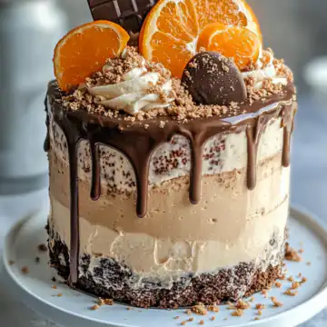 Chocolate & Orange Punchcake Recipe taken with iphone 15 pro max --iw 2 --ar 4:5 --v 6.1 --raw