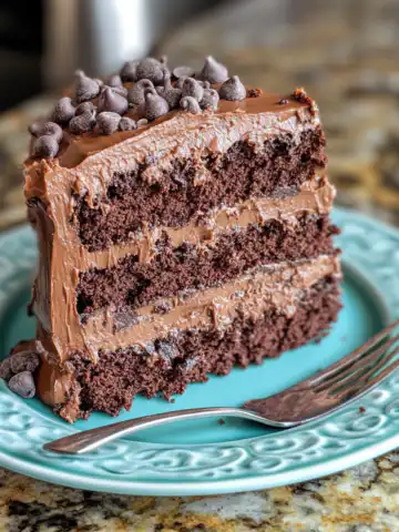 Velvet Fudge Chocolate Cake Recipe taken with iphone 15 pro max --iw 2 --ar 4:5 --v 6.1 --raw